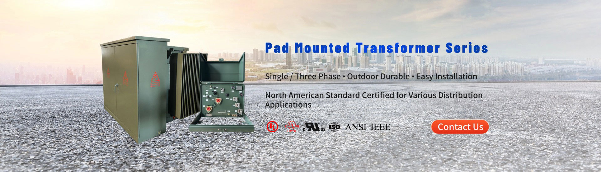 Quality Single Phase Pad Mount Transformer factory